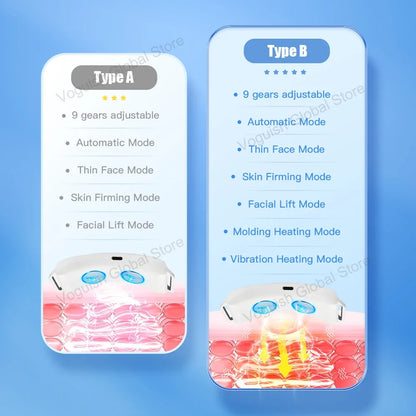 EMS Face Lifting Massager – Anti-Wrinkle, Firming Facial Massager for V-Face Lift, Double Chin Removal & Skin Care