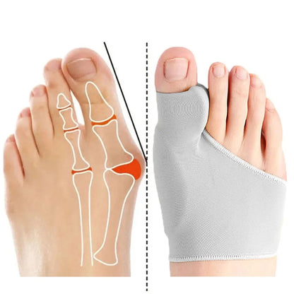 Bunion Corrector Toe Separator Socks – Hallux Valgus Orthopedic Toe Straightener for Foot Alignment