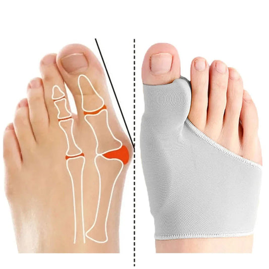 Bunion Corrector Toe Separator Socks – Hallux Valgus Orthopedic Toe Straightener for Foot Alignment