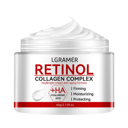 Retinol Lifting Firming Cream – Collagen Anti-Aging Face Moisturizer, Wrinkle Smoothing & Brightening Skin Care
