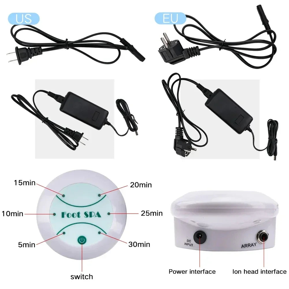Ionic Foot Detox Spa Bath Machine