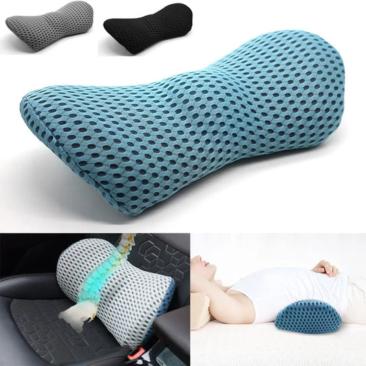 Breathable Memory Foam Lumbar Support Cushion