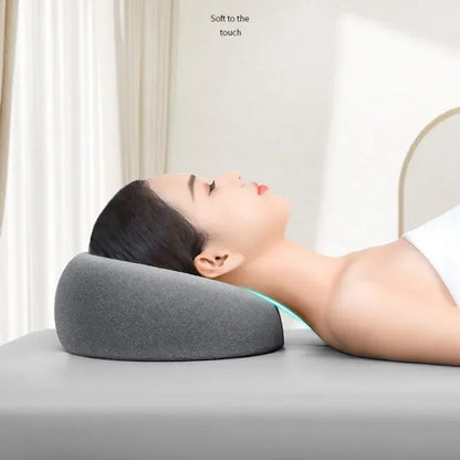 Ergonomic Lying Down Pillow – Memory Foam Face Rest Support for Massage, Spa, and Beauty Treatments