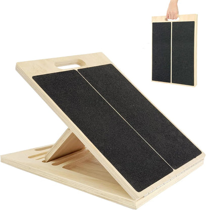 FlexStretch™ Adjustable Wooden Slant Board
