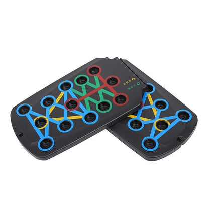 Foldable Multifunction Push-Up Board Kit with Handles