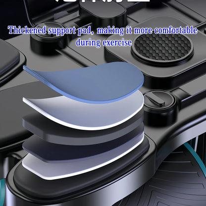 CoreGlide™ Silent Automatic Rebound Abdominal Wheel – Dual-Wheel Core & Waist Trainer