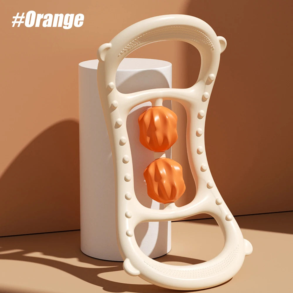 Handheld Muscle Massage Roller – Deep Tissue Trigger Point Tool for Neck, Thighs, Calves & Legs