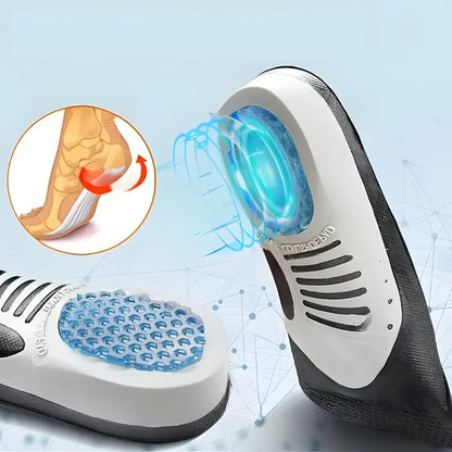 Sports & Work Shoe Insoles – Breathable, Odor-Resistant, Cushioning Inserts for Foot Pain Relief & Support