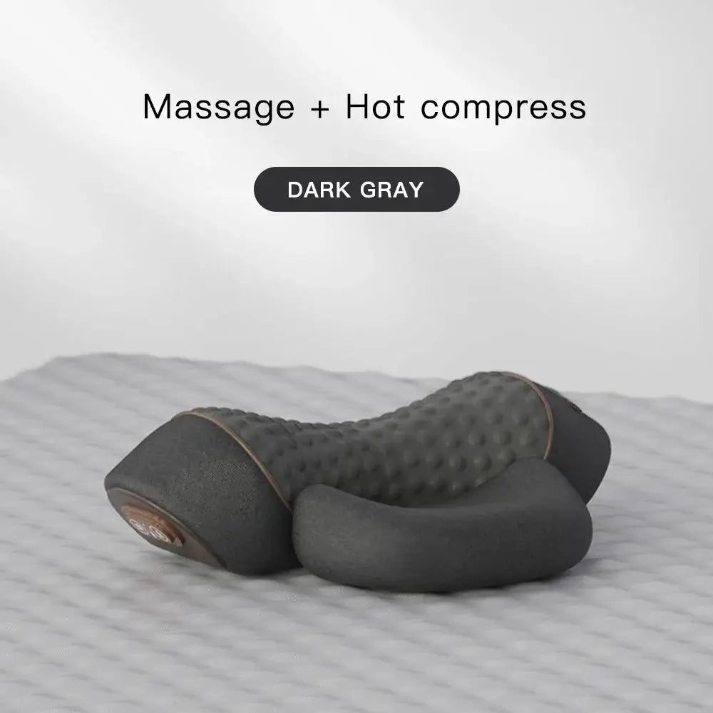 CerviRelax Pro™ 3-in-1 Electric Neck Massager Pillow – Cervical Traction, Vibration & Heat Therapy for Pain Relief