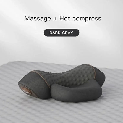 CerviRelax Pro™ 3-in-1 Electric Neck Massager Pillow – Cervical Traction, Vibration & Heat Therapy for Pain Relief