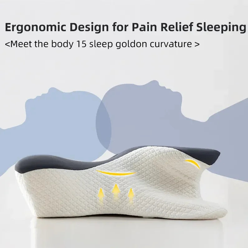 CerviNest™ Ergonomic Contour Neck Support Pillow
