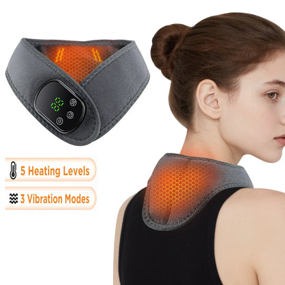 Electric Foot & Hand Massager – Heated Vibrating Ankle Massager, Portable Relaxation Therapy Machine