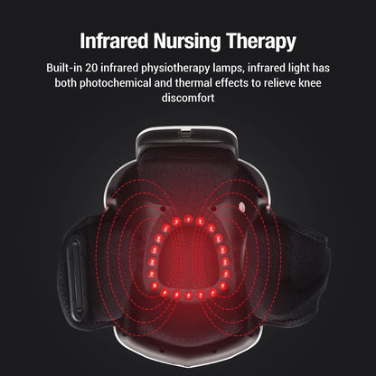 Smart Heated Knee Massager – Infrared Laser Therapy & Hot Compress for Knee, Elbow, Shoulder Joint Pain Relief