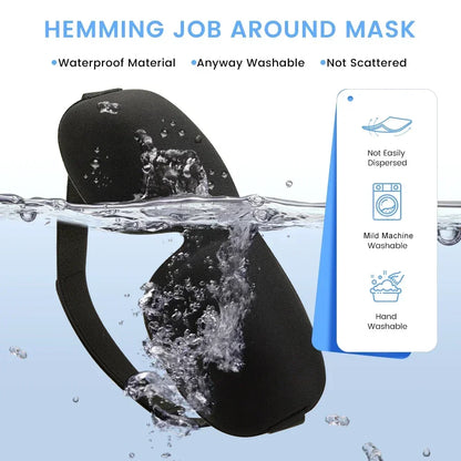 3D Sleeping Eye Mask – Breathable Memory Foam Night Blindfold for Natural, Comfortable Sleep