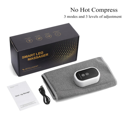 Electric Leg Massager – 3-Speed Hot Compress Calf & Thigh Circulation Booster