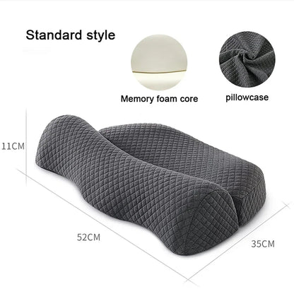 Memory Foam Pillow – Orthopedic Cervical Cushion, Ergonomic Neck Pain Relief, Slow Rebound Sleeping Pillow for Comfort and Support