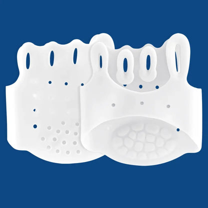 Gel Silicone Bunion Corrector – Orthopedic Toe Separator & Hallux Valgus Spacer Forefoot Pads