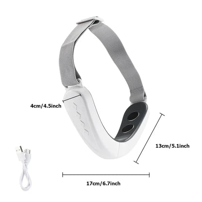 V Face Facial Massager – Intelligent V-Shaped Lifting Belt, Double Chin Reducer & Skin Firming Beauty Device