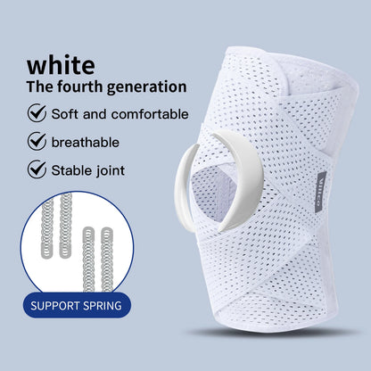 Pressurized Elastic Compression Knee Pad – Non-Slip Sports Support & Recovery Brace
