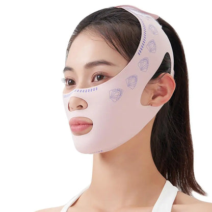 V Line Face Lifting Strap – Reusable Slimming Mask for Jawline & Chin Lift