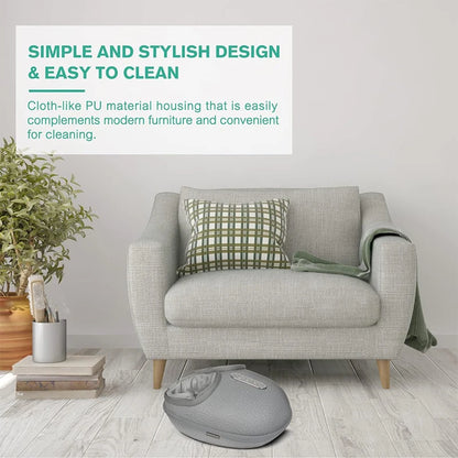 SoleRelief™ Heated Shiatsu Foot Massager – Adjustable Deep-Kneading Therapy for Home & Office Pain Relief