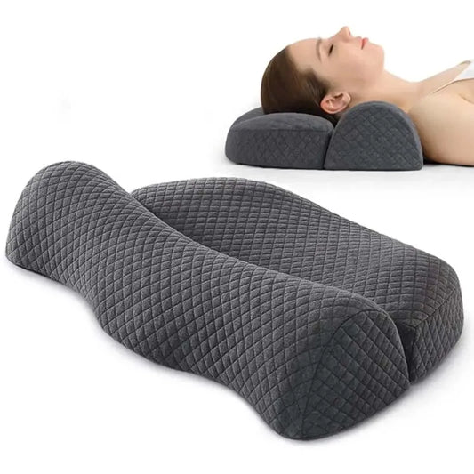 Memory Foam Pillow – Orthopedic Cervical Cushion, Ergonomic Neck Pain Relief, Slow Rebound Sleeping Pillow for Comfort and Support
