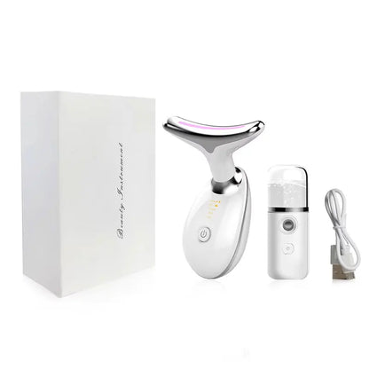 3 Color Neck and Face Massage Device – Multifunction Beauty Instrument