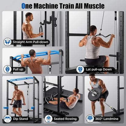 TitanForge™ 1600 lb Multi-Function Power Cage