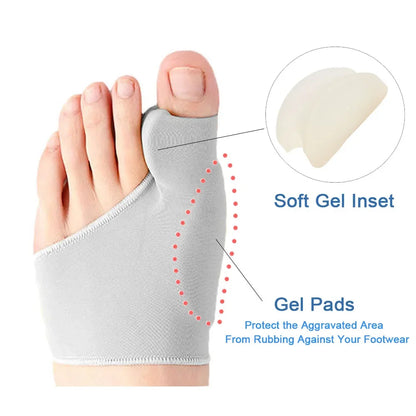 Bunion Corrector Toe Separator Socks – Hallux Valgus Orthopedic Toe Straightener for Foot Alignment