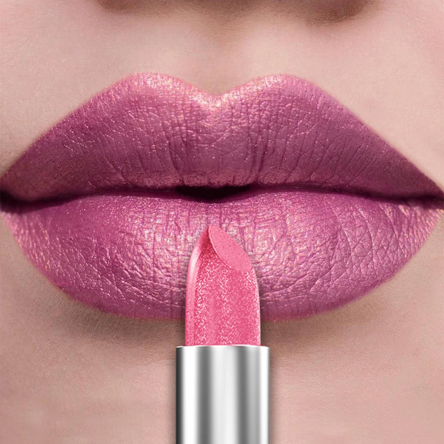Bold & Intense Glitter Metallic Lipstick