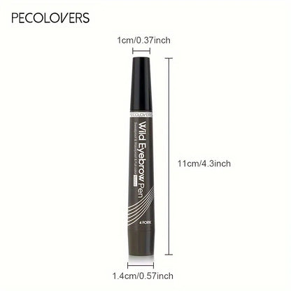 Waterproof 4-Tip Eyebrow Tattoo Pen – Long Lasting Liquid Eyebrow Pencil