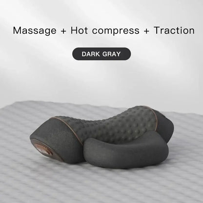 CerviRelax Pro™ 3-in-1 Electric Neck Massager Pillow – Cervical Traction, Vibration & Heat Therapy for Pain Relief