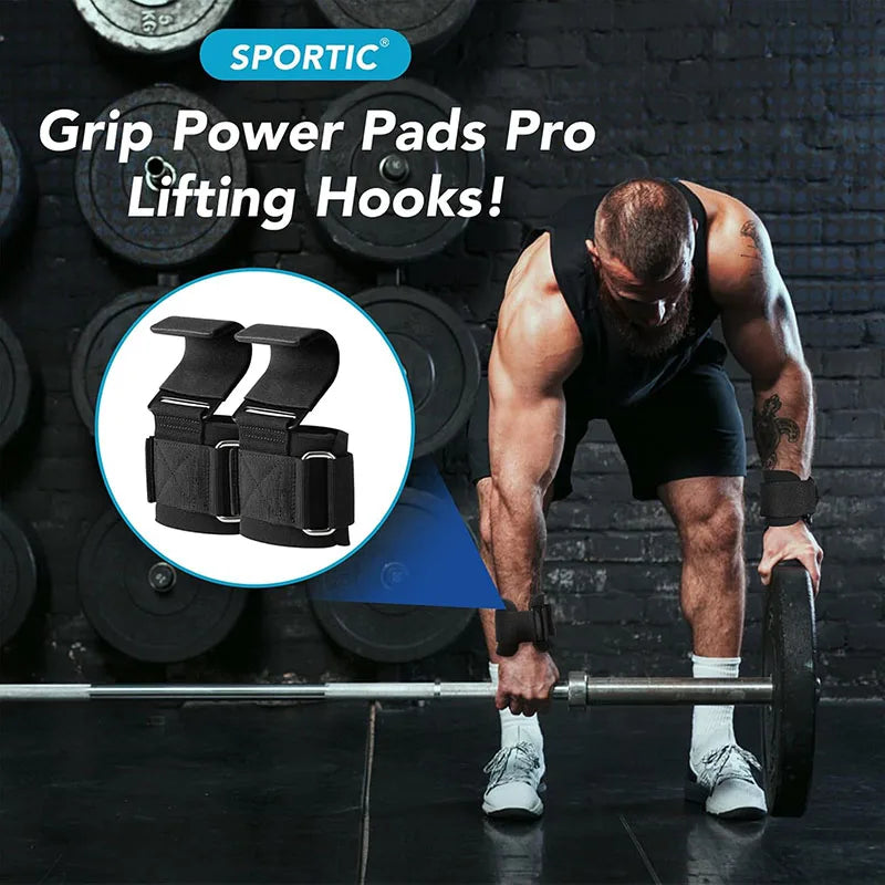 GripForge™ Heavy Duty Lifting Hooks