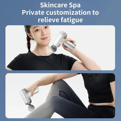 PulsePro™ Portable AI Massage Gun – Deep Tissue Percussion Massager with Smart Pressure Sensing & LED Light
