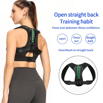 Adjustable Back Posture Corrector Belt – Spine Support Brace