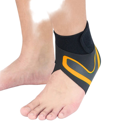 Adjustable Compression Ankle Sleeve – Elastic Ankle Brace Support for Sprains & Heel Protection
