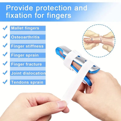 Finger Support Brace – Broken Finger Splint & Arthritis Knuckle Stabilizer for Immobilization