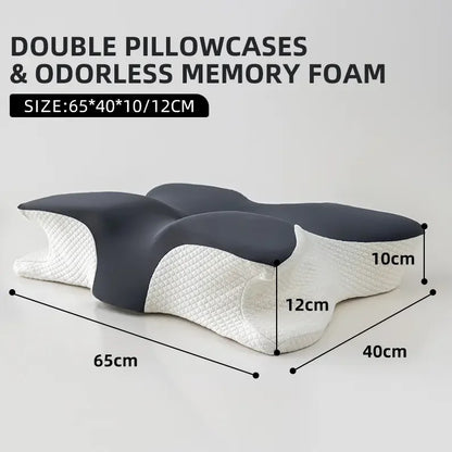 CerviNest™ Ergonomic Contour Neck Support Pillow