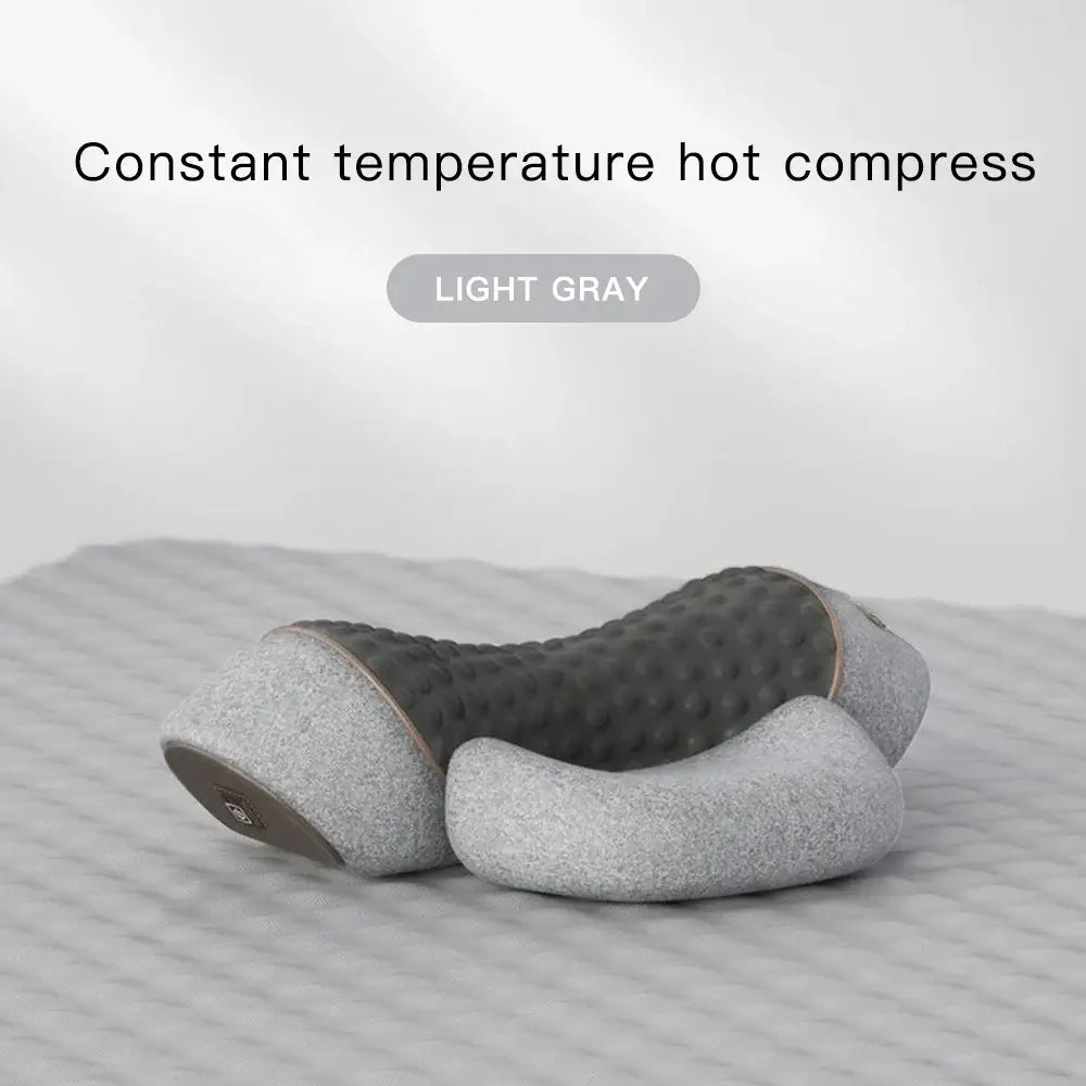 CerviRelax Pro™ 3-in-1 Electric Neck Massager Pillow – Cervical Traction, Vibration & Heat Therapy for Pain Relief