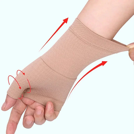 Golfer Compression Wrist & Thumb Support Brace – Carpal Tunnel Strap, Arthritis & Tenosynovitis Relief Sleeve