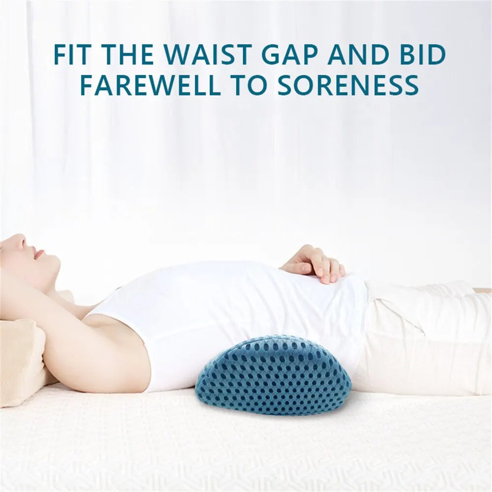 Breathable Memory Foam Lumbar Support Cushion