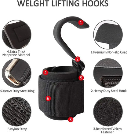 GripForge™ Heavy Duty Lifting Hooks