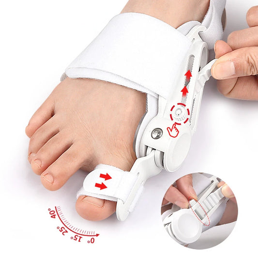 Hallux Valgus Bunion Corrector – Toe Separator & Foot Aligner for Bunions Relief and Toe Straightening
