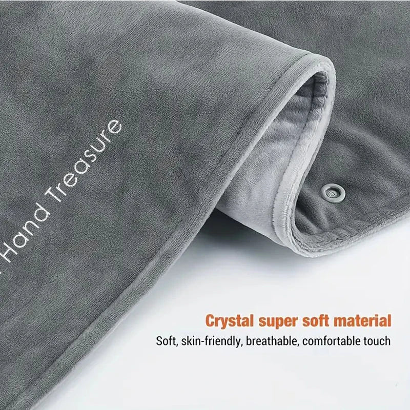Graphene Quick-Heating Pad – Adjustable Temp & Timer, USB-Powered for Instant Comfort
