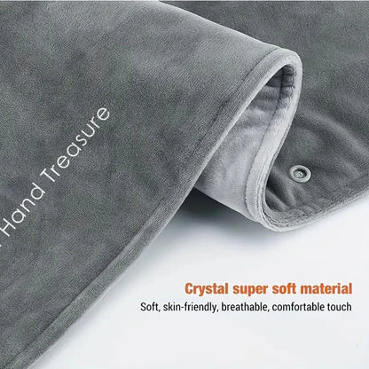 Graphene Quick-Heating Pad – Adjustable Temp & Timer, USB-Powered for Instant Comfort