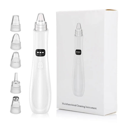 3-Mode Blackhead Remover Vacuum – Face Cleansing Beauty Device, Dead Skin & Pore Cleaner, Rechargeable Suction Machine