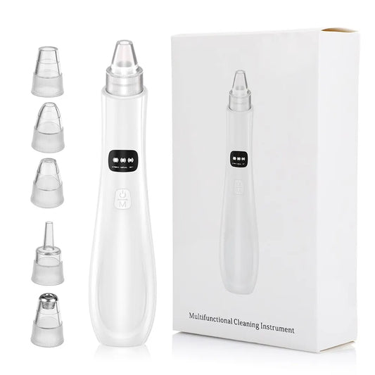 3-Mode Blackhead Remover Vacuum – Face Cleansing Beauty Device, Dead Skin & Pore Cleaner, Rechargeable Suction Machine