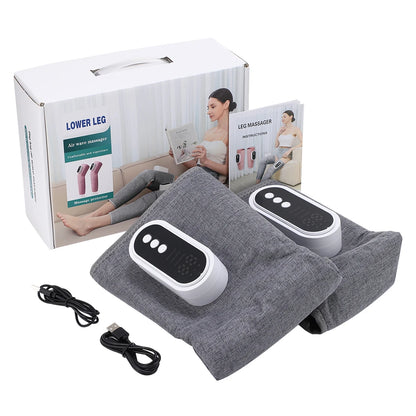 Electric Leg Massager – 3-Speed Hot Compress Calf & Thigh Circulation Booster