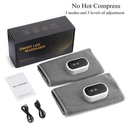 Electric Leg Massager – 3-Speed Hot Compress Calf & Thigh Circulation Booster