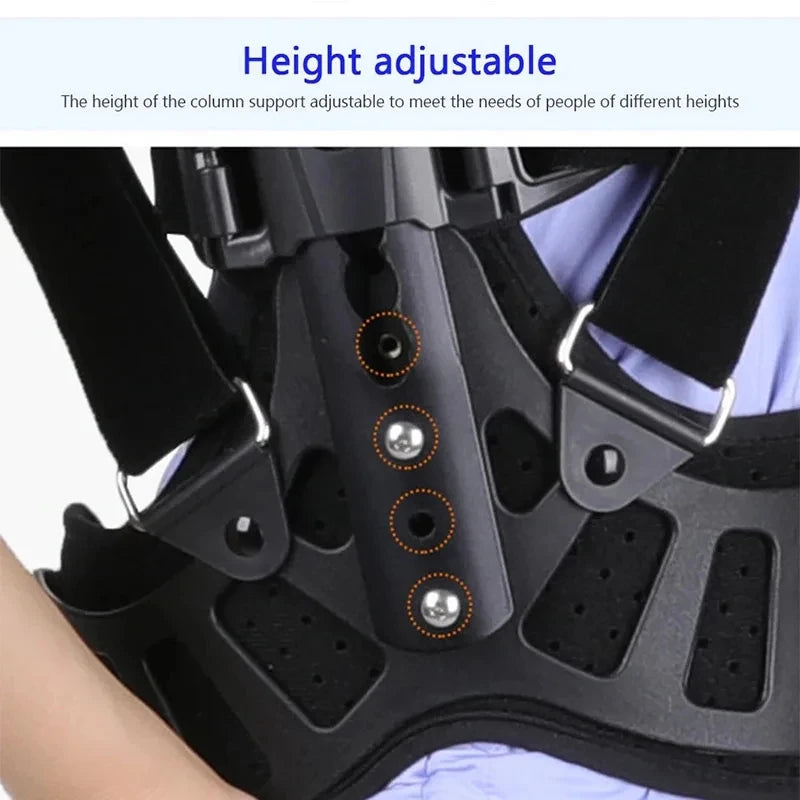 Fixed Spinal Brace – Aluminium Alloy Back Straightener, Breathable Scoliosis Corrector